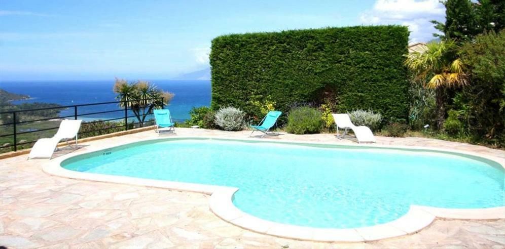 Saint-Florent Villa Sleeps 6 Pool Wifi Екстер'єр фото